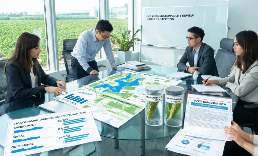 Sustainable agriculture ESG review